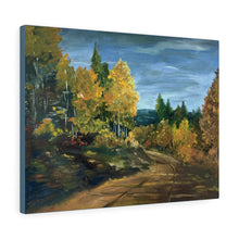 Load image into Gallery viewer, Travel - Canada Fall Drive Canvas Gallery Wraps