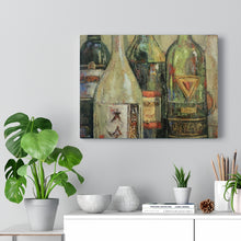 Load image into Gallery viewer, Wine - White Bottle Canvas Gallery Wraps