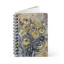 Load image into Gallery viewer, Florals Spiral Bound Journal