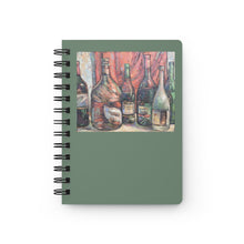 Load image into Gallery viewer, Wine Spiral Bound Journal