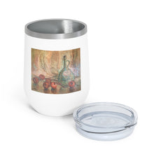 Load image into Gallery viewer, Wine - Bottle w/ Apples - 12oz Insulated Wine Tumbler