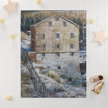 Load image into Gallery viewer, Mill Creek Park / NE Ohio Soft Fleece Blanket