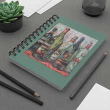 Load image into Gallery viewer, Wine Spiral Bound Journal