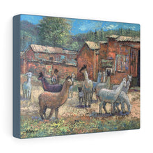 Load image into Gallery viewer, Travel - Alpaca Rush Hour Canvas Gallery Wraps