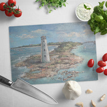Load image into Gallery viewer, Coastal - Glass Cutting Board