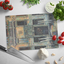 Load image into Gallery viewer, Coastal - Glass Cutting Board