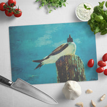 Load image into Gallery viewer, Coastal - Glass Cutting Board