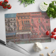 Load image into Gallery viewer, Coastal - Glass Cutting Board