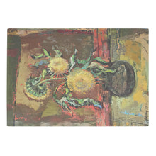 Load image into Gallery viewer, Florals - Glass Cutting Board