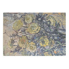 Load image into Gallery viewer, Florals - Glass Cutting Board