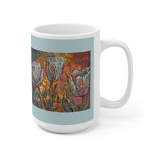 Load image into Gallery viewer, Florals Ceramic Mug 15oz