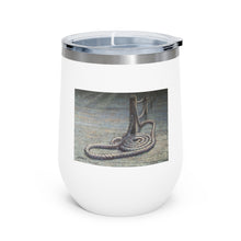 Load image into Gallery viewer, Coastal - Coiled Rope - 12oz Insulated Wine Tumbler