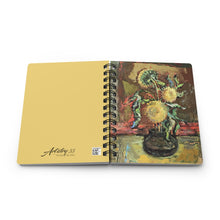 Load image into Gallery viewer, Floral Spiral Bound Journal