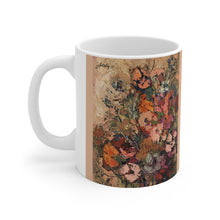 Load image into Gallery viewer, Florals Ceramic Mug 11oz