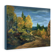 Load image into Gallery viewer, Travel - Canada Fall Drive Canvas Gallery Wraps