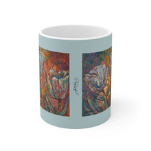 Load image into Gallery viewer, Florals Ceramic Mug 11oz
