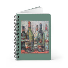Load image into Gallery viewer, Wine Spiral Bound Journal