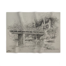 Load image into Gallery viewer, Mill Creek Park / NE Ohio Soft Fleece Blanket