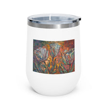 Load image into Gallery viewer, Florals 12oz Insulated Wine Tumbler