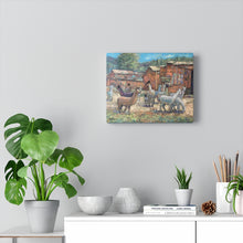 Load image into Gallery viewer, Travel - Alpaca Rush Hour Canvas Gallery Wraps