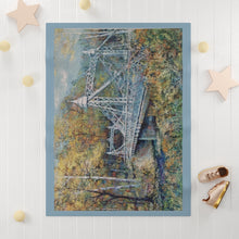 Load image into Gallery viewer, Mill Creek Park / NE Ohio Soft Fleece Blanket
