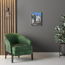Load image into Gallery viewer, Travel - Greek Door Canvas Gallery Wraps