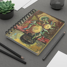 Load image into Gallery viewer, Floral Spiral Bound Journal