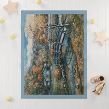 Load image into Gallery viewer, Mill Creek Park / NE Ohio Soft Fleece Blanket