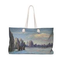 Load image into Gallery viewer, Coastal Weekender Bag - Sicilian Islands