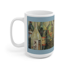 Load image into Gallery viewer, Wine - White Bottle Ceramic Mug 15oz