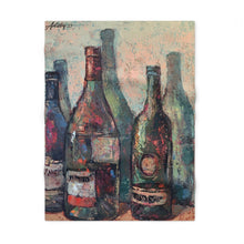 Load image into Gallery viewer, Wine Soft Fleece Blanket