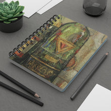 Load image into Gallery viewer, Wine - White Bottle Spiral Bound Journal