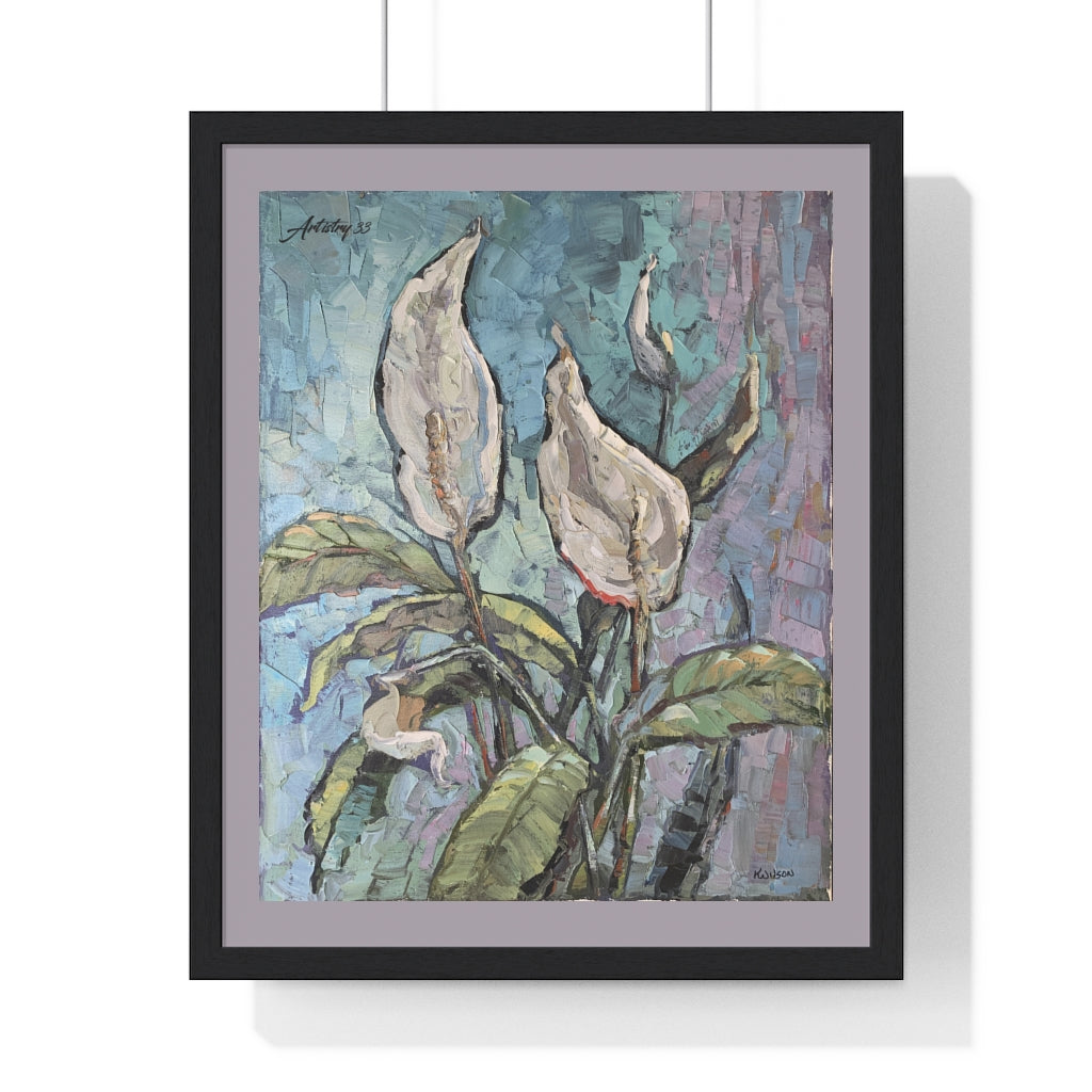 peace lily watercolor Florals - Peace Lily