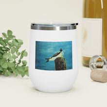 Load image into Gallery viewer, Coastal - Birds Eye View - 12oz Insulated Wine Tumbler