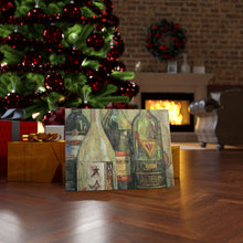 Load image into Gallery viewer, Wine - White Bottle Canvas Gallery Wraps