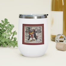 Load image into Gallery viewer, YSU Penny and Pete - 12oz Insulated Wine Tumbler