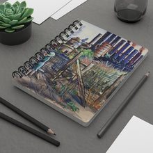 Load image into Gallery viewer, Travel - YSU Steel Mill Spiral Bound Journal