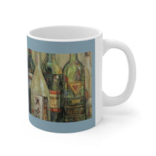 Load image into Gallery viewer, Wine - White Bottle Ceramic Mug 11oz