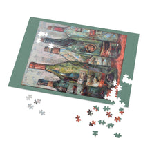 Load image into Gallery viewer, Wine - Bottles on Red - Jigsaw Puzzle (252, 500, 1000)