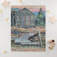 Load image into Gallery viewer, Coastal Soft Fleece Blanket