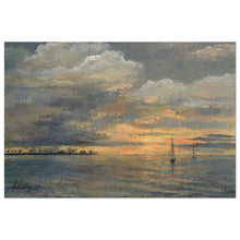 Load image into Gallery viewer, Coastal - Sunset Sail - Jigsaw Puzzle (250, 500, 1000)