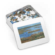 Load image into Gallery viewer, Coastal - Heron in Marsh - Jigsaw Puzzle (250, 500, 1000)