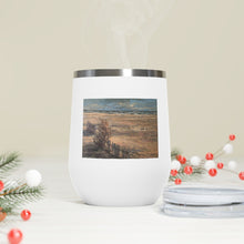 Load image into Gallery viewer, Coastal - Winter Beach - 12oz Insulated Wine Tumbler
