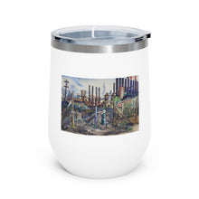 Load image into Gallery viewer, Travel - YSU Steel Mill - 12oz Insulated Wine Tumbler