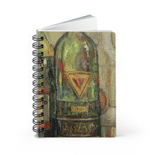 Load image into Gallery viewer, Wine - White Bottle Spiral Bound Journal