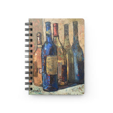 Load image into Gallery viewer, Wine Spiral Bound Journal