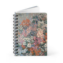 Load image into Gallery viewer, Florals Spiral Bound Journal