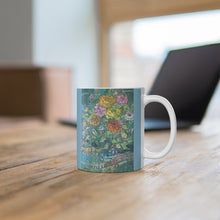 Load image into Gallery viewer, Florals Ceramic Mug 11oz