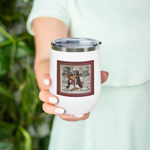 Load image into Gallery viewer, YSU Penny and Pete - 12oz Insulated Wine Tumbler