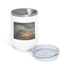 Load image into Gallery viewer, Coastal - Sunset Sail - 12oz Insulated Wine Tumbler
